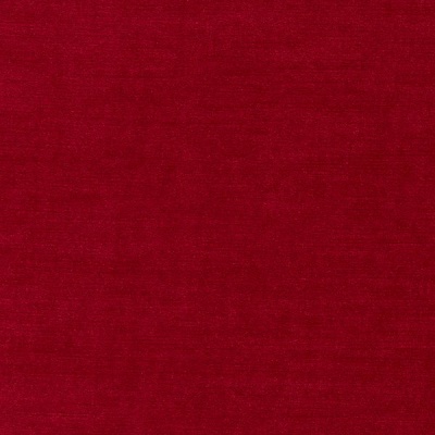 Clarke & Clarke Riva Velvet in Ruby